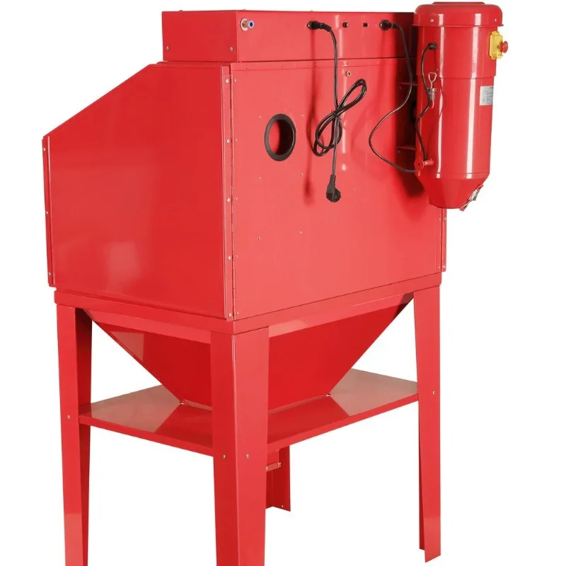 

derusting and paint removal for texture, sandblasting cabinet