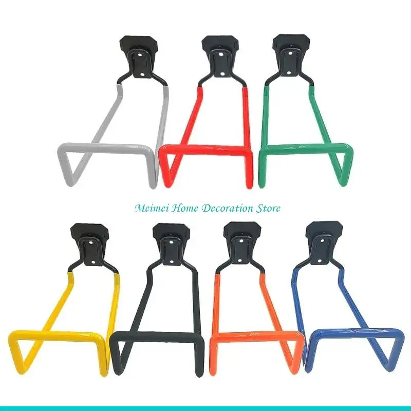 H7BF 2pcs Space Efficient Hose Holder Set For Wall Mounting and Practical Hangable Designs For Garden And Yard Garage Use