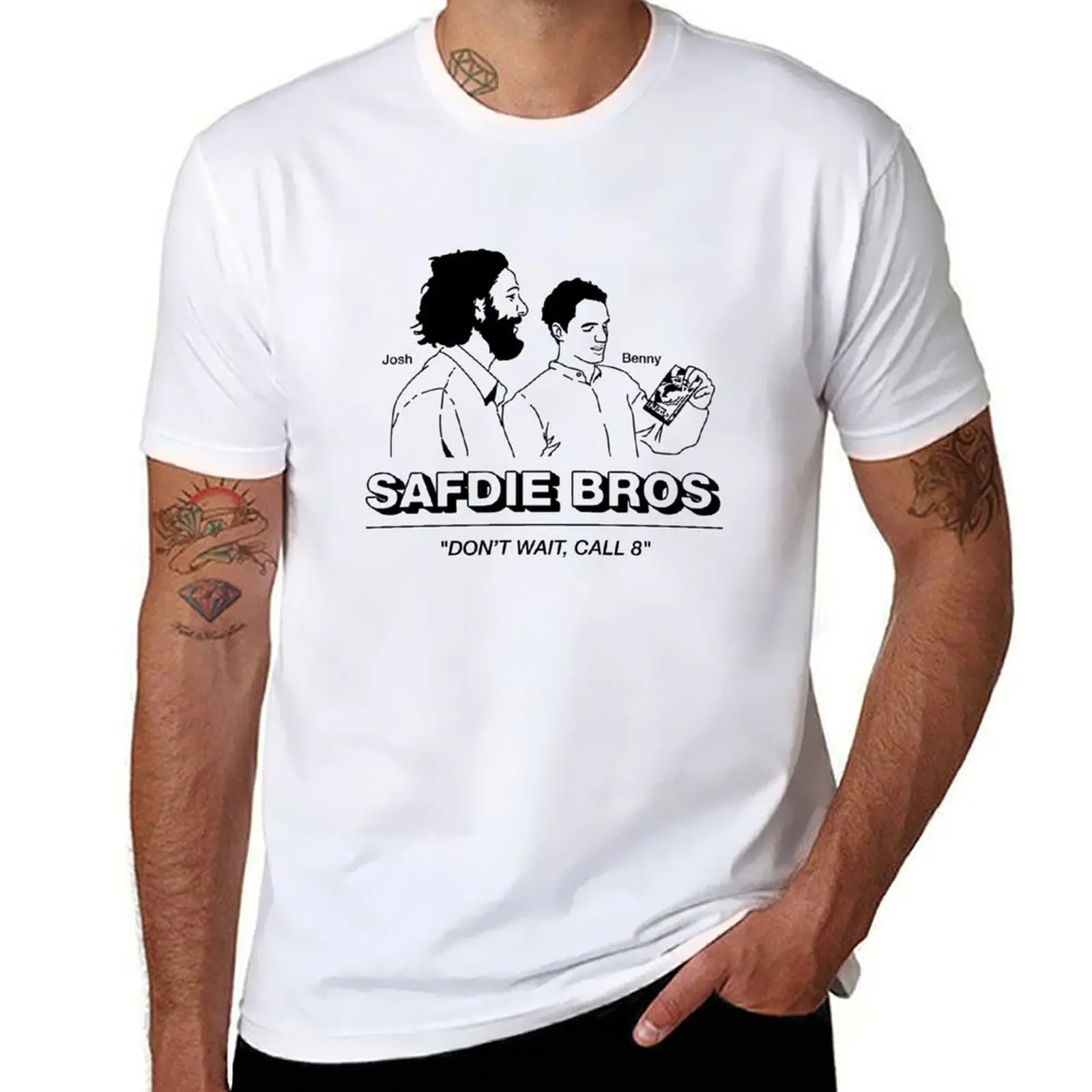 

Safdie Bros T-Shirt Casual Daily Wear Short Sleeve Top