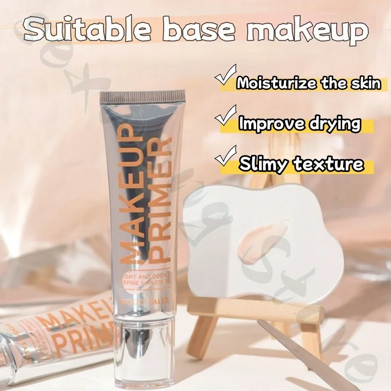 Crème de pré-traitement de maquillage photosensible, nuage hydratant et hydratant, apprêt pour le visage, mat hydraté, améliore la peau grasse