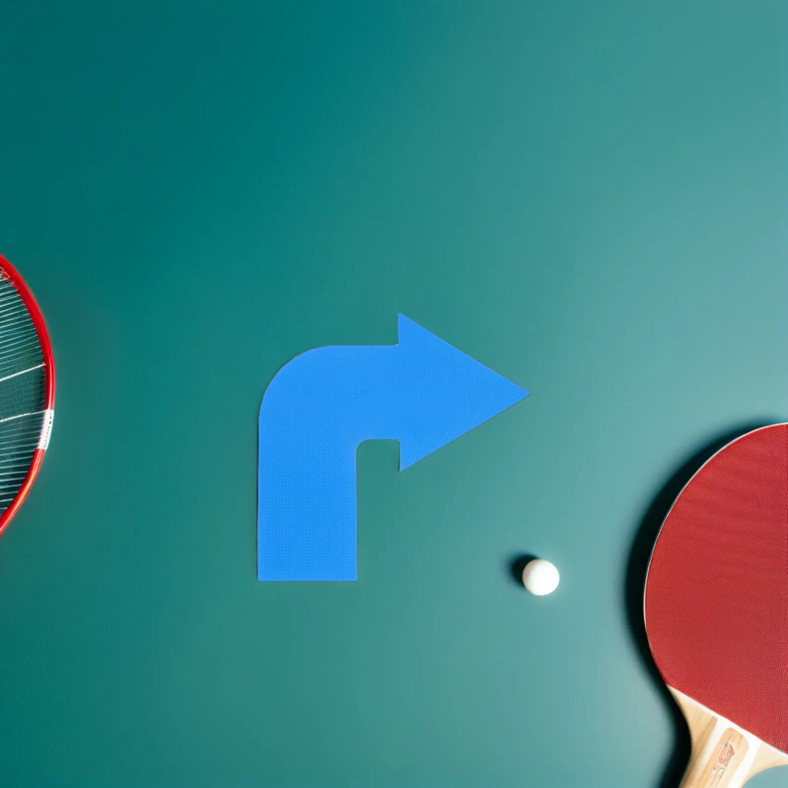 6Pcs Court Line Markers Directional Arrows Spot Markers for Pickleball Tennis Volleyball Badminton Training Sport Disc