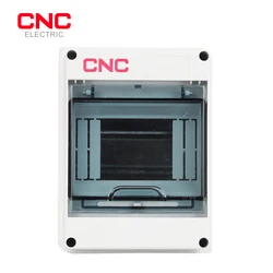 CNC Junction Wire Box 5/8/12/15/18/24 Ways Outdoor Waterproof Electrical Distribution Box Circuit Breaker MCB Power Plastic