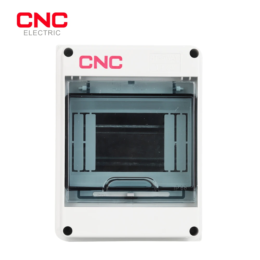 CNC Junction Wire Box 5/8/12/15/18/24 Ways Outdoor Waterproof Electrical Distribution Box Circuit Breaker MCB Power Plastic