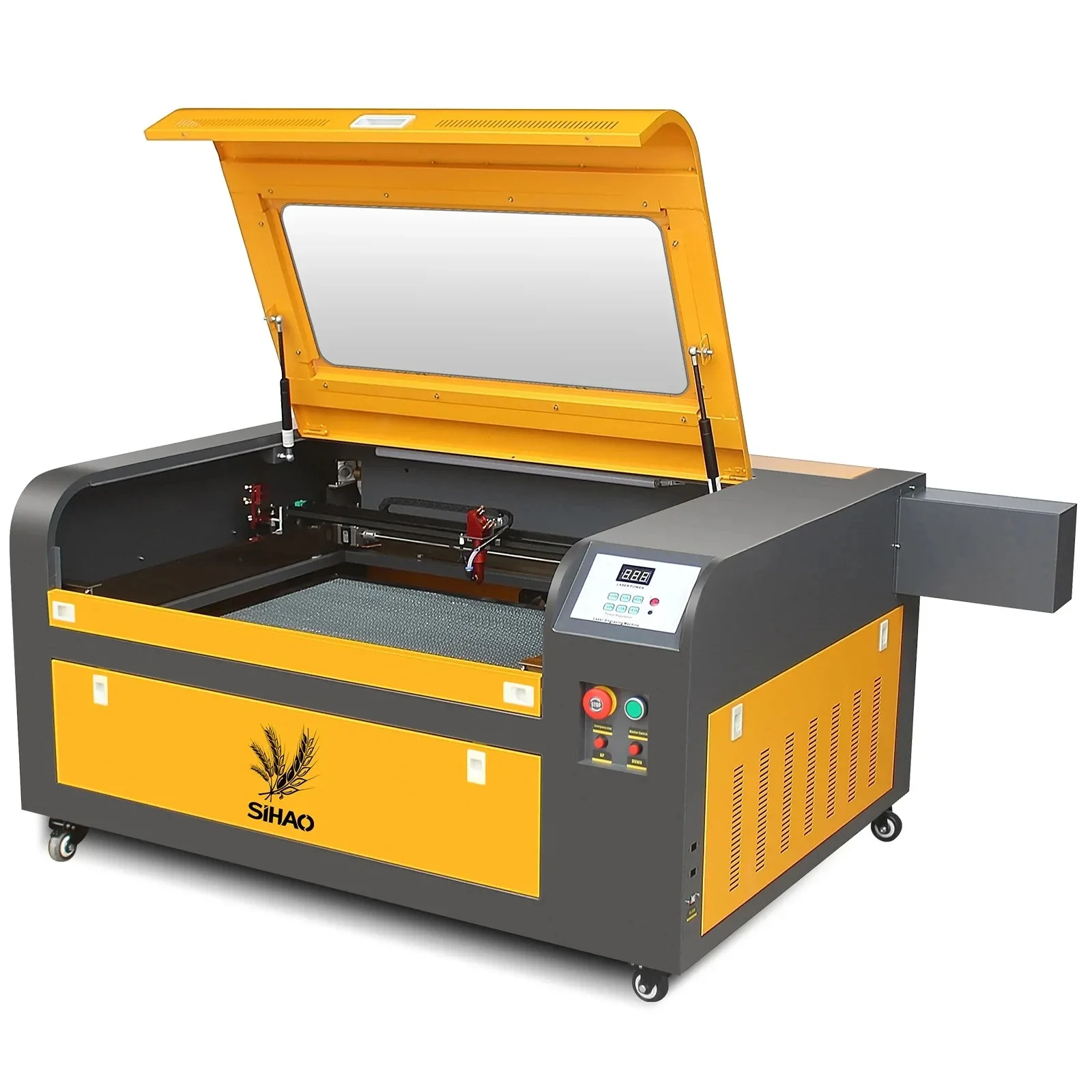 

Sihao Laser Engraving Machine Laser Engraver CO2 50W 60W 80W 100W For Acrylic Fabric Wood Artwork Wood Tools