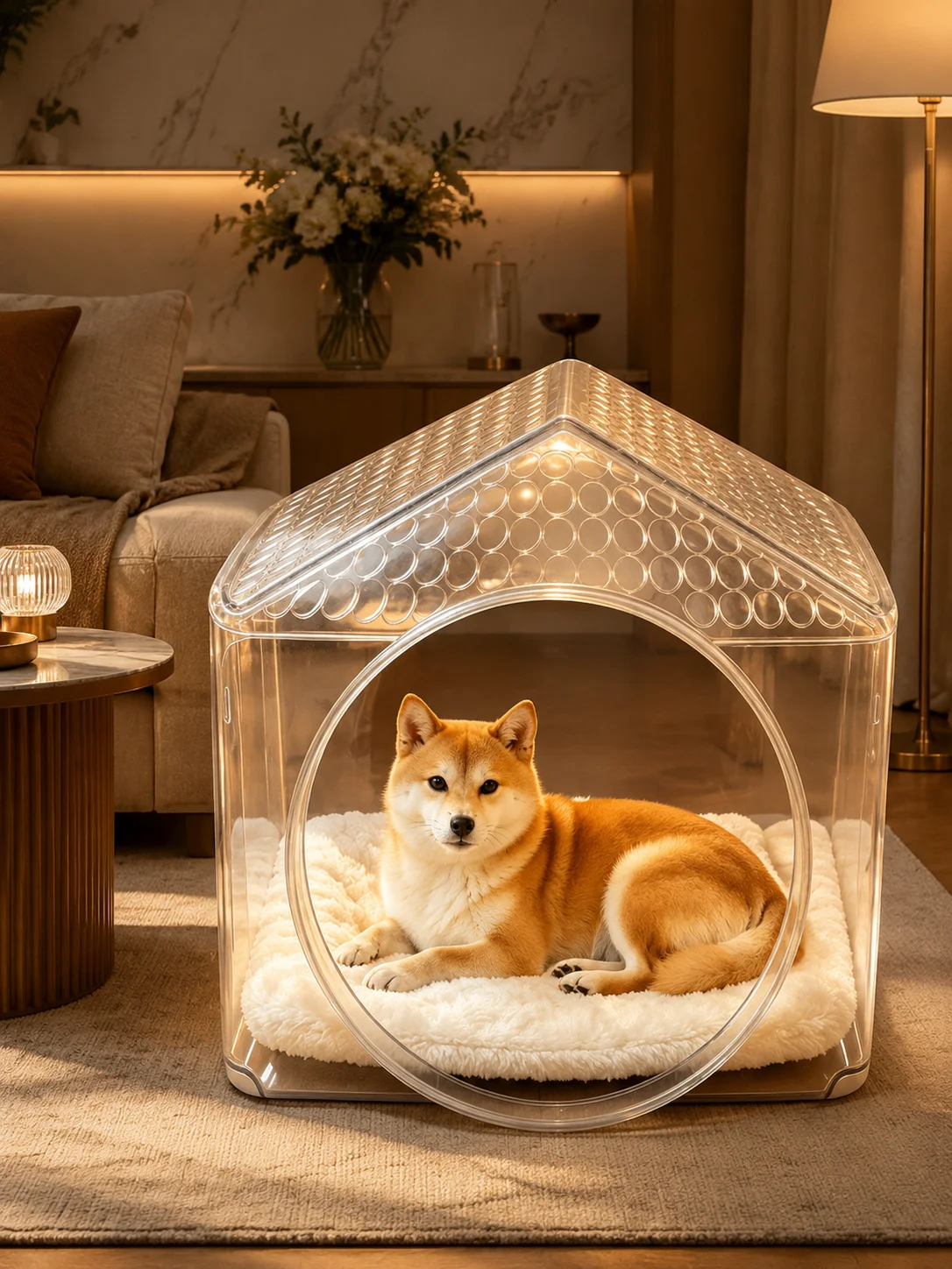 Thickened Waterproof  House Outdoor Rain Season Dog Feeding Shelter Homeless Cats Hide Simple Style Single Layer Non-Washable
