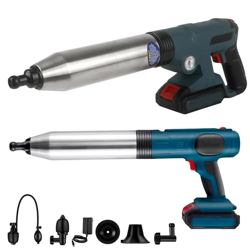 

Electric High-pressure Air Plunger Sewer Piping Unclogging Machine Kit Lithium Battery Toilet Dredge Tool for Kitchen Bathroom