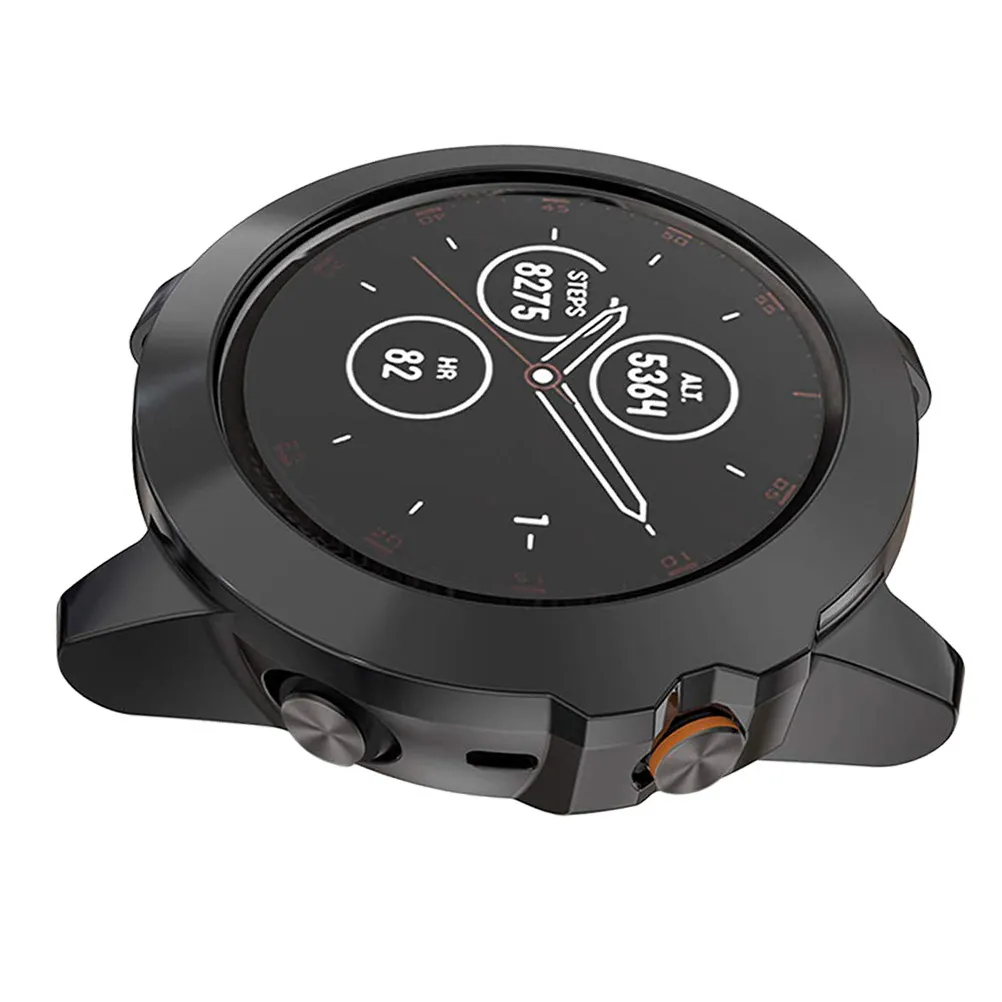 

Гальванический защитный чехол для смарт-часов 5X: стильная рамка, тонкий, с точными вырезами