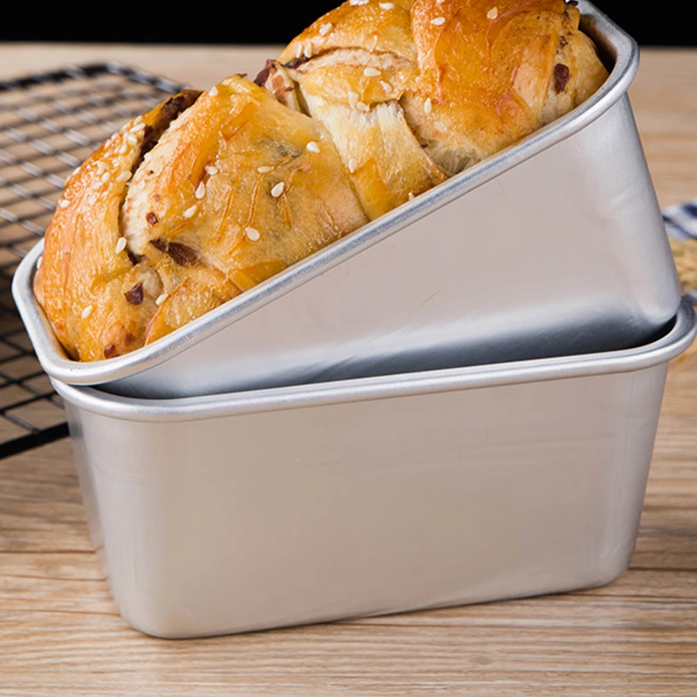 

5pcs Cake Molds Aluminum Alloy Heat Resistant Baking Moulds Non Stick Bread Making Tools Oven Bakeware For Home Bakery Smooth