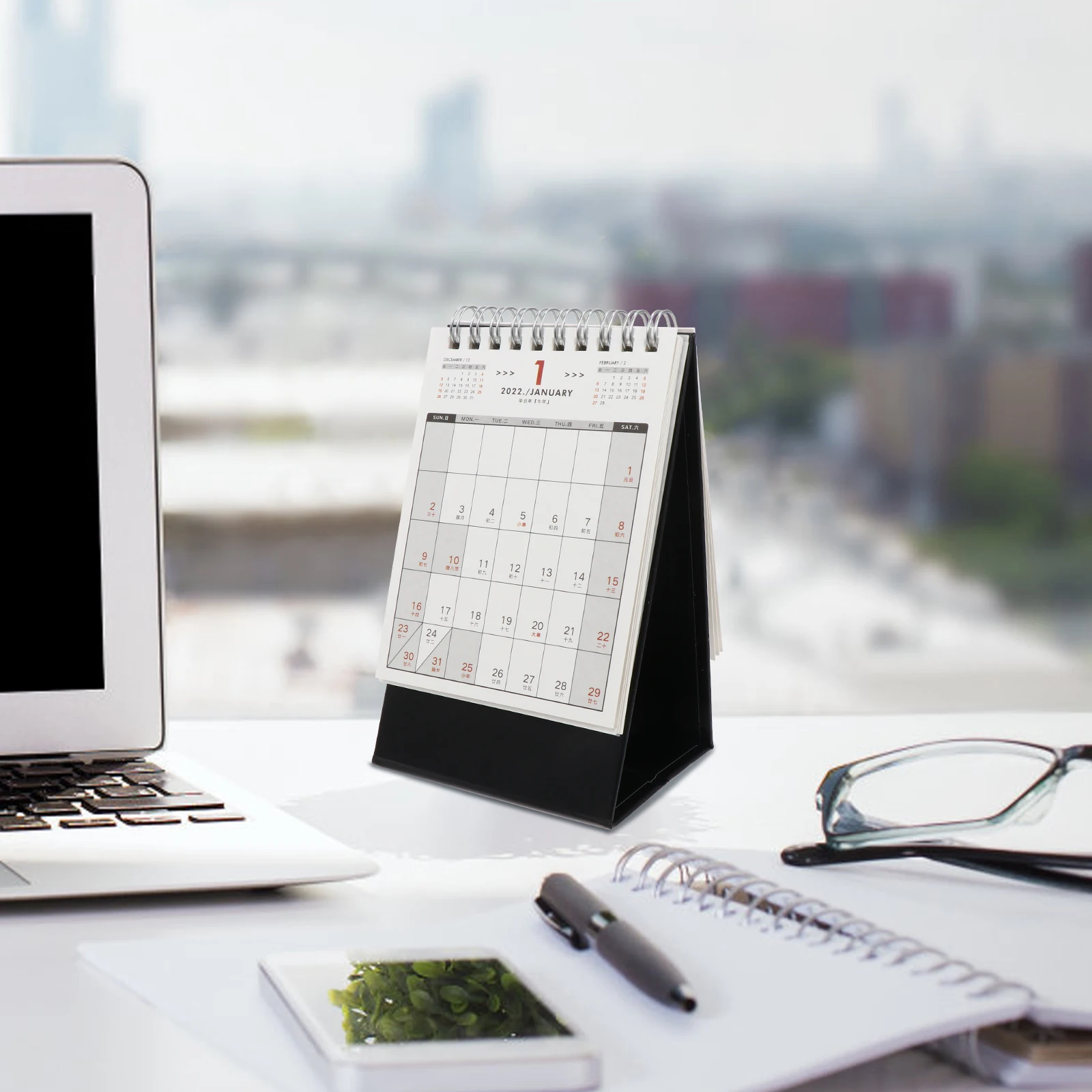 Desktop Notebook Calendar Memo Pad Small Yearly Mini Planner Paper Decoration Baby