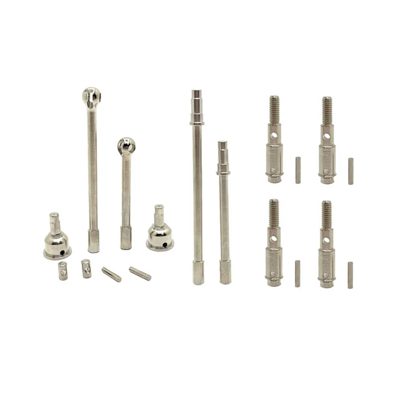 Best-RC Car Upgrade Front Axle And Rear Axle Kit For MJX 1/12 H12Y H12Y+ H12P RC Car Accessories