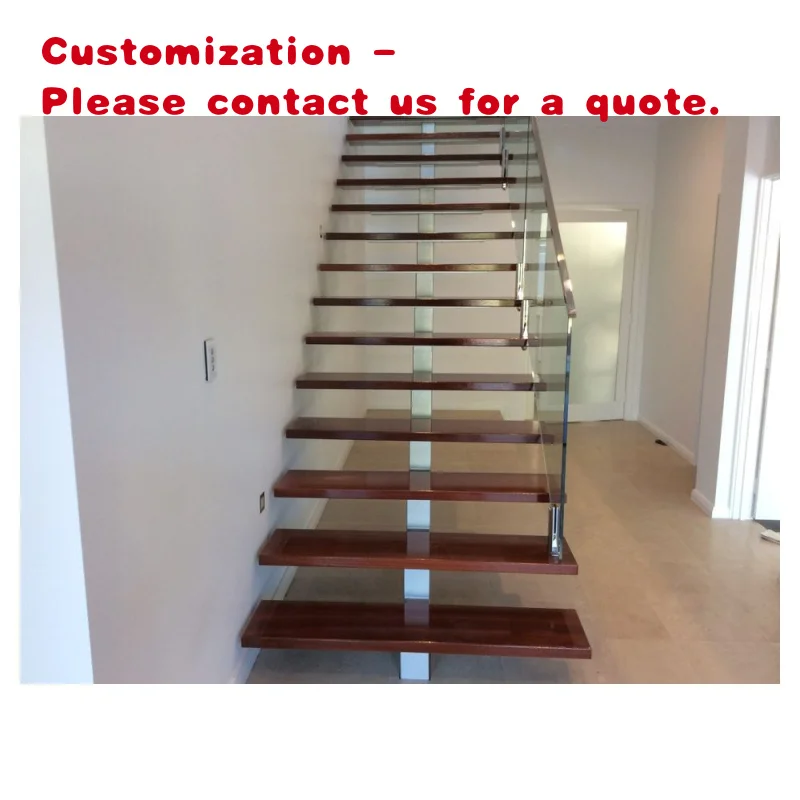 

Изготовленная на заказ. Премиум-лестница с одной струной. Современный дом. Сверхмощные лестницы. Ступеньки из дубового дерева. Безрамная стеклянная балюстрада. Легко собирается.