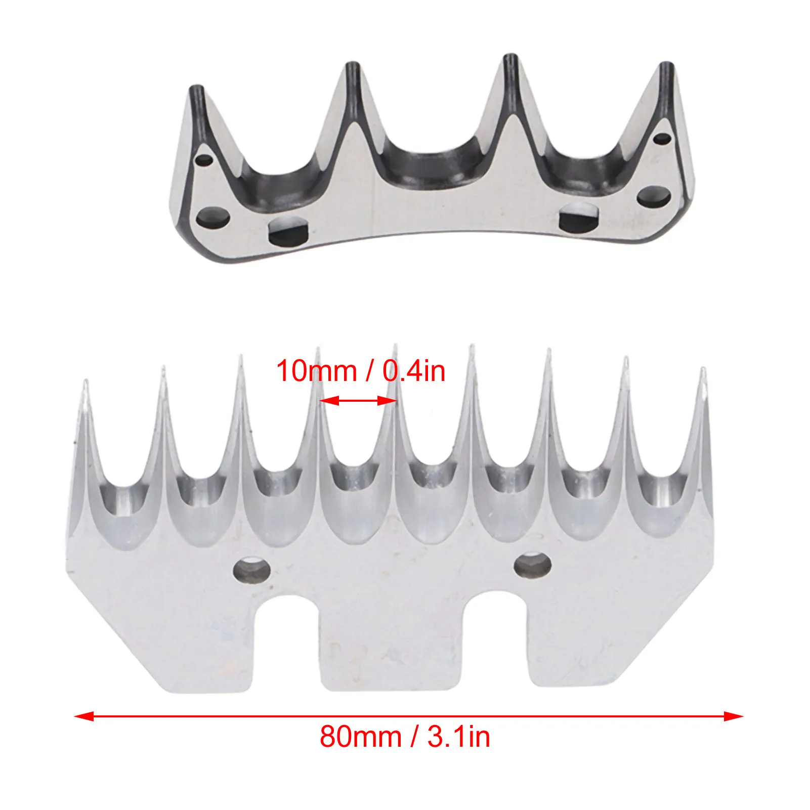 Wool Shears Accessories Electric Sheep Shear Blade High Carbon Steel 9 Tooth Incisive Wear Resistant Wool Comb Cutter Blade