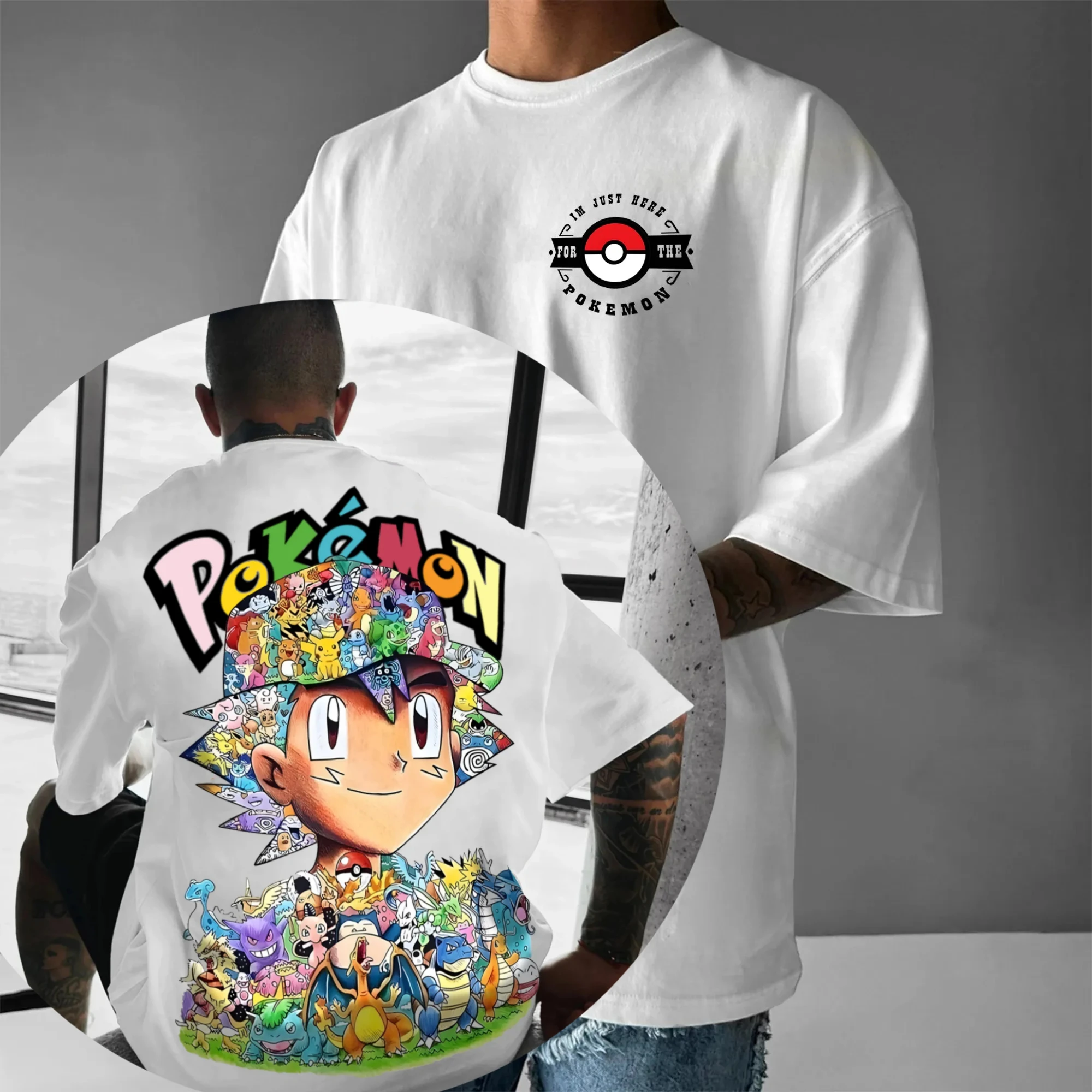 roupas-y2k-anime-pokemon-camisetas-oversized-de-algodao-para-homens-camiseta-grafica-de-manga-curta-tops-casuais-esportivos-de-verao-unissex