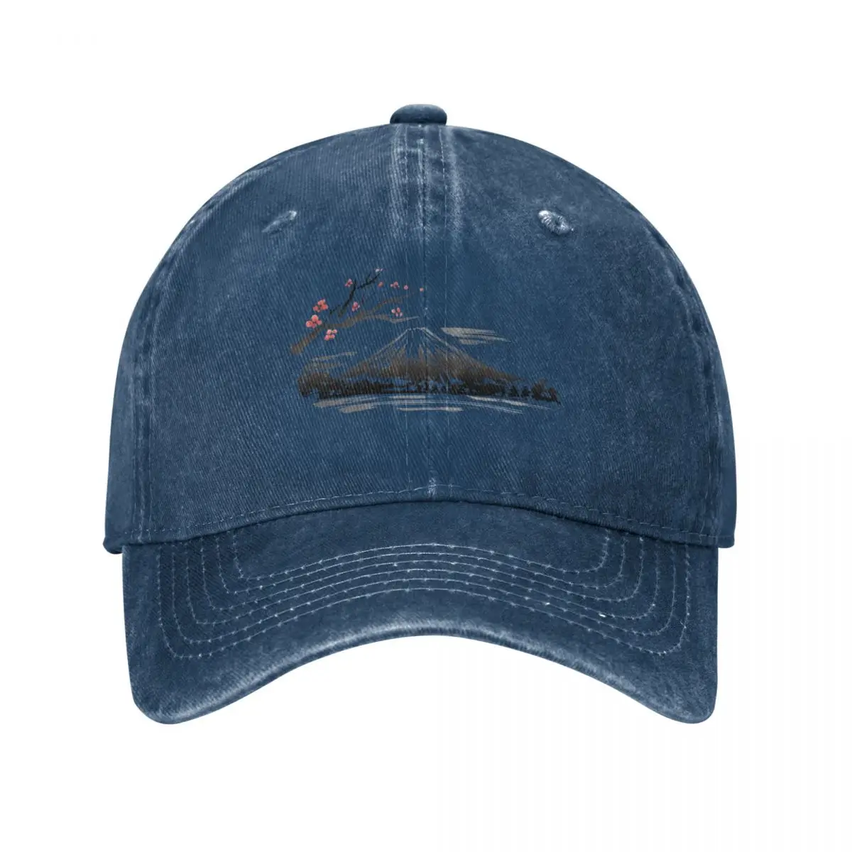 

Fuji in spring watercolor Baseball Cap Sunhat Icon Women's Hats 2025 Men's