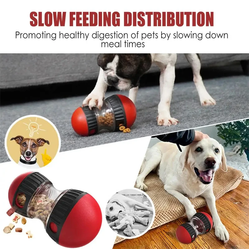 Hund Slow Feeder Ball Biss beständige Spielzeug futter Spender Schüssel behandeln geistige Stimulation Anreicherung bpa kostenlose Lebensmittel qualität Haustier zubehör