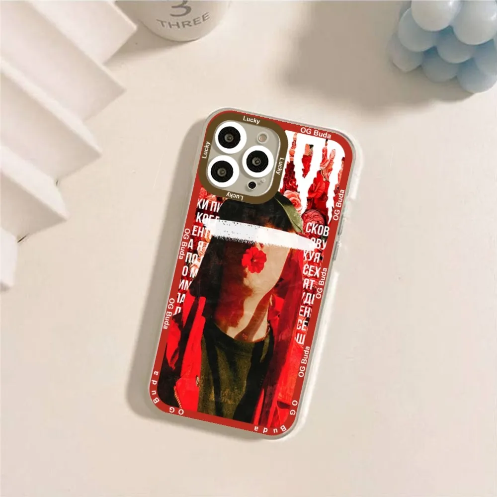 og buda russia rapper Phone Case For iPhone 12 11 13 14 Pro Max XR XS Max X SE2020 7 8 Plus Case