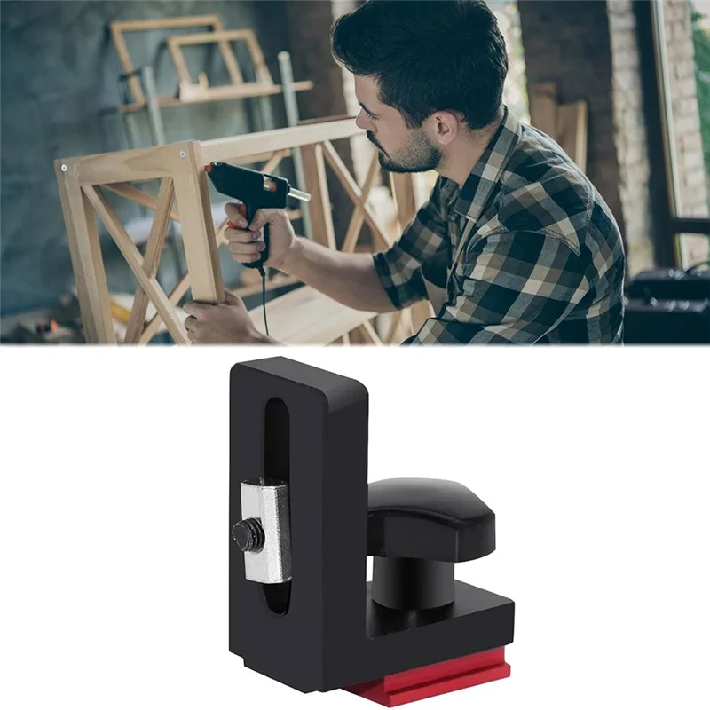 

Miter Stop Track 30 T-Track Fence Connector Woodworking Tool Sliding Miter Aluminium Chute Connector Gauge Rail Retainer-A98U