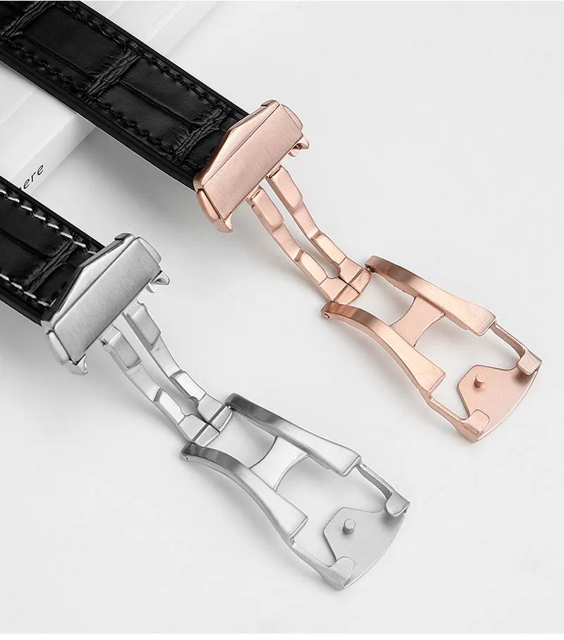 Ремешок для часов из воловьей кожи 25x14 мм с резиновой нижней частью для Omega Constellation 41 мм, ремешок Manhattan 39 мм, мужской ремешок для наблюдения за