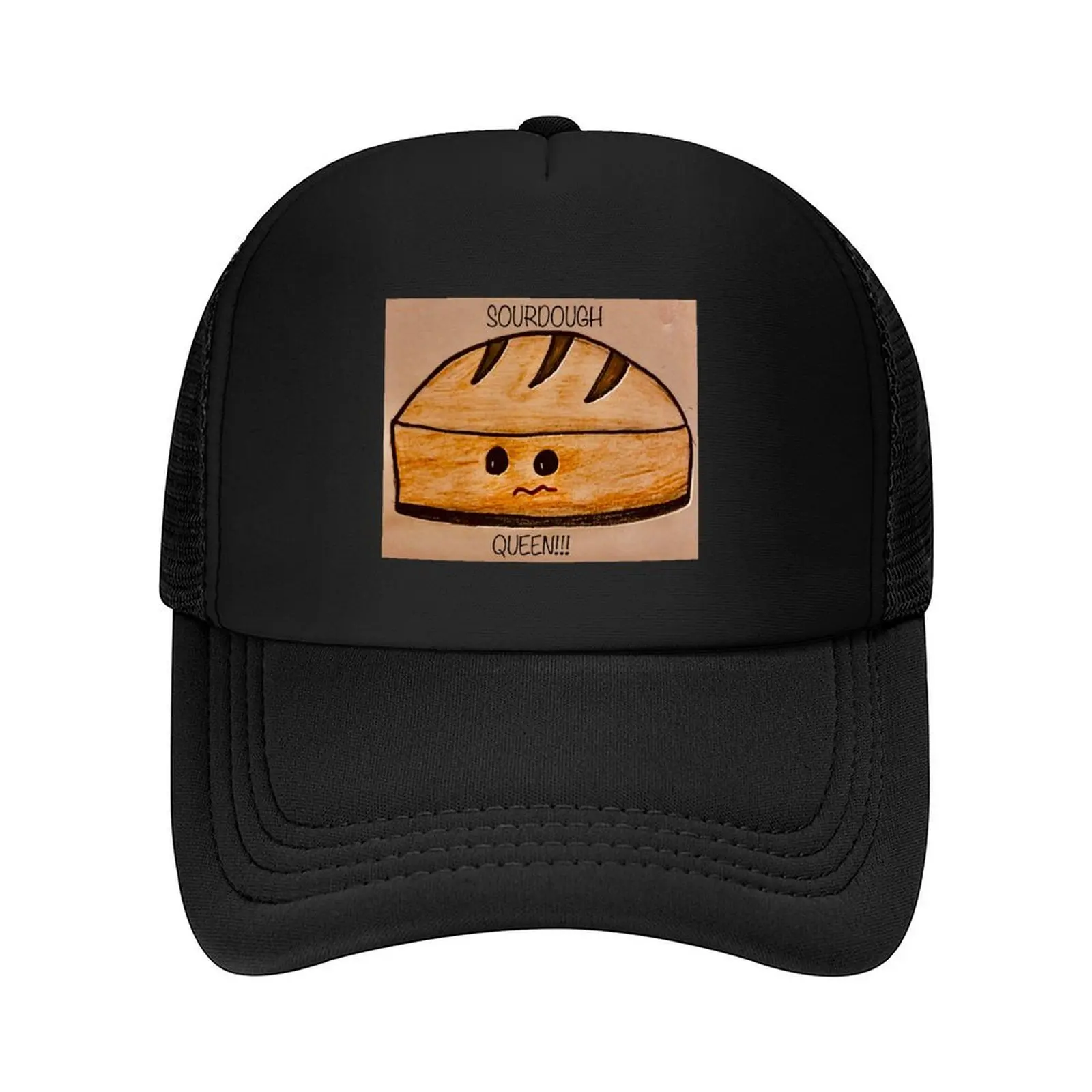

Sourdough queen Baseball Cap Military Tactical Cap funny hat beach hat Hat men Women's Golf Wear Men's