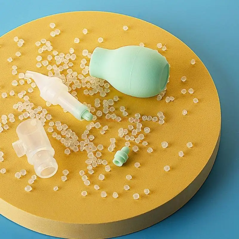 96GC طفل الأنف الشافطة مصاصة الأنف الطفل منظف الأنف سيليكون الشافطة الأنفية