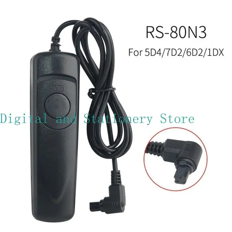 Remote Release RS80N3 Shutter Cable Replacement for 7D MARK II 6D MARK II 1D MARK II 1D MARK III 1D MARK II 1Ds 1D MARK