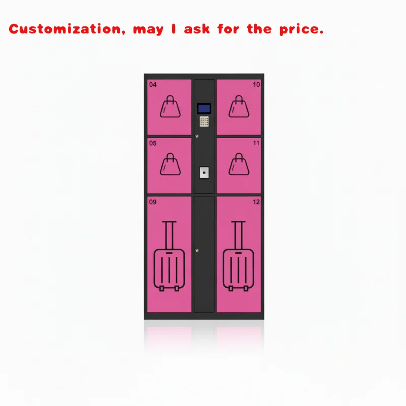 

custom.Station Airport Self Service Luggage Locker Bag Storage Intelligent Cabinet