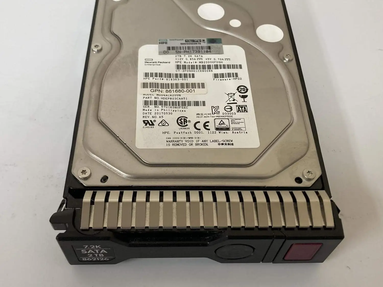 Hpe 862126-001 2TB …