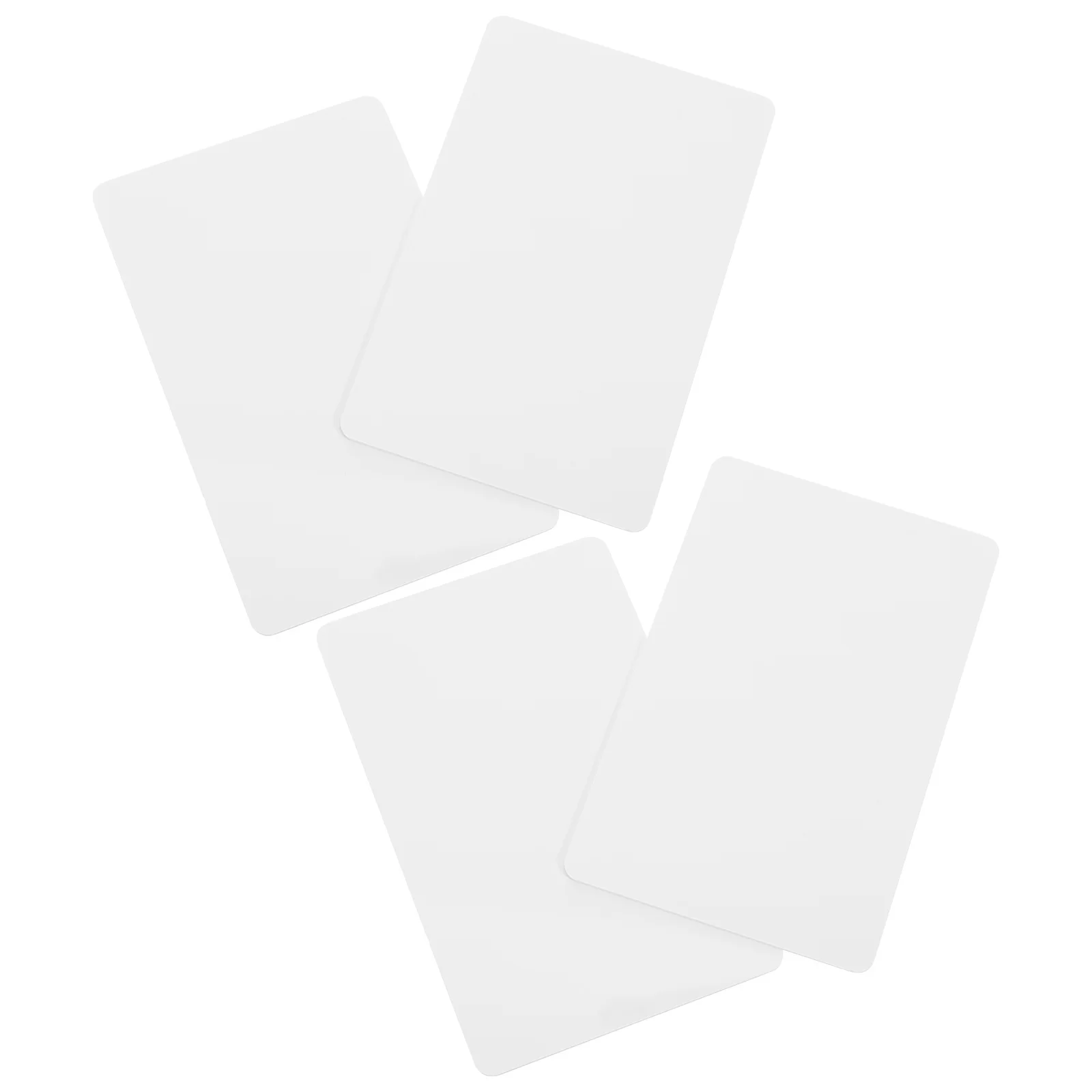 

4Pcs Power Management Hotel Key Cards Smart Door Card Size for Guesthouse Motel Homestay Room Cards