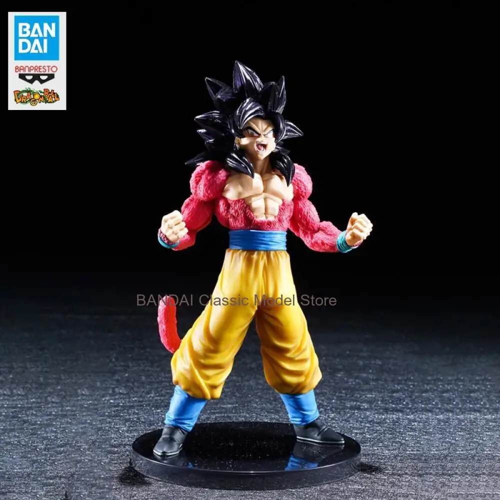 BANPRESTO النموذج الأصلي لعبة دراغون بول دم سايان-Special III سون جوكو الشكل أنيمي لعبة مجسمة هدية للطفل صندوق رغوة التعبئة والتغليف