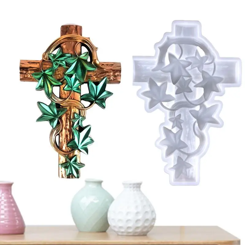 Cross Soap Mold Reasuable Thorn Cross Soap Mold Silicone Mold For Candles Thorn Cross Resin Mold Soap Mold Thorn Cross Mold Mold