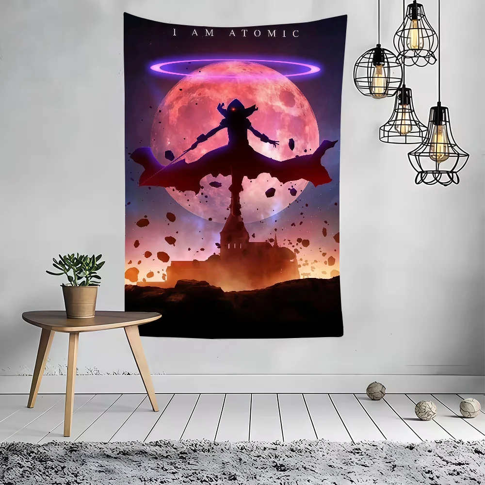 Anime The E-Eminence in S-Shadow Flag Party Decoration Art Picnic Home Hanging Camping Outdoor Party Banner