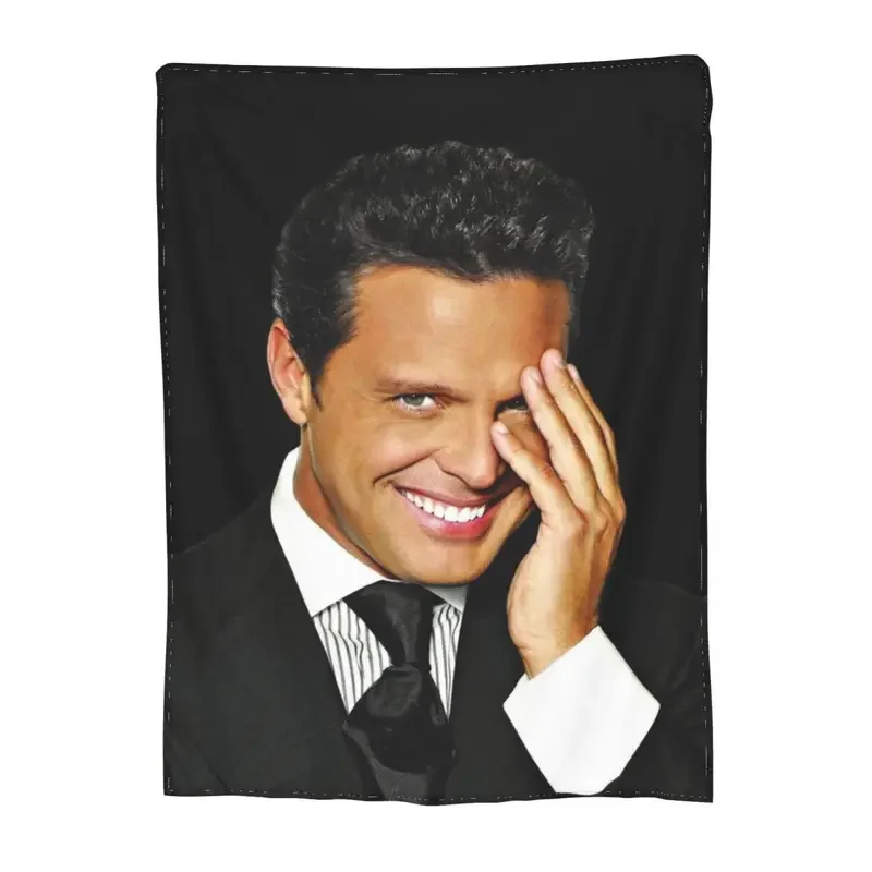 El Sol De Mexico Luis Miguel Blankets Velvet Decoration Cozy Lightweight Throw Blanket for Bedding Outdoor Rug Piece