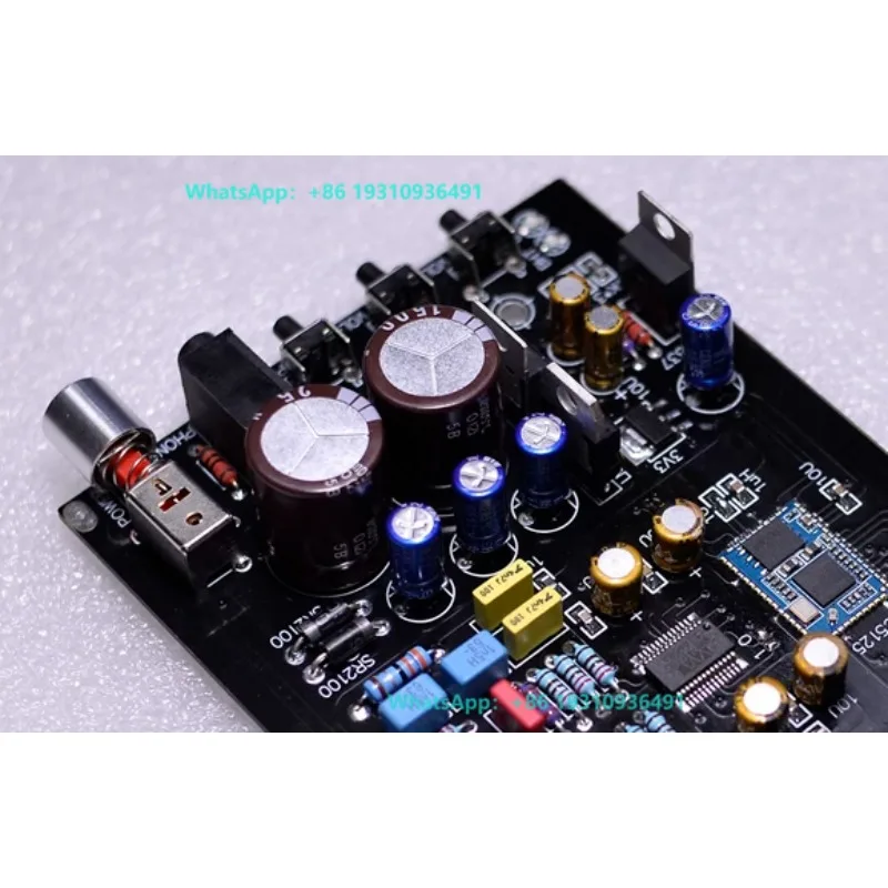 WM8740 QCC5125 LDAC AptX HD Bluetooth USB DAC Decoder Board, High Performance Audio Sound Card