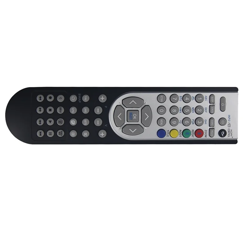 OKI Hitachi Alba Luxor Grundig Vestel Telefunken Bush Techwood Flinlux Akai Nevir Sanyo TV 용 ABDE-RC1900 리모콘