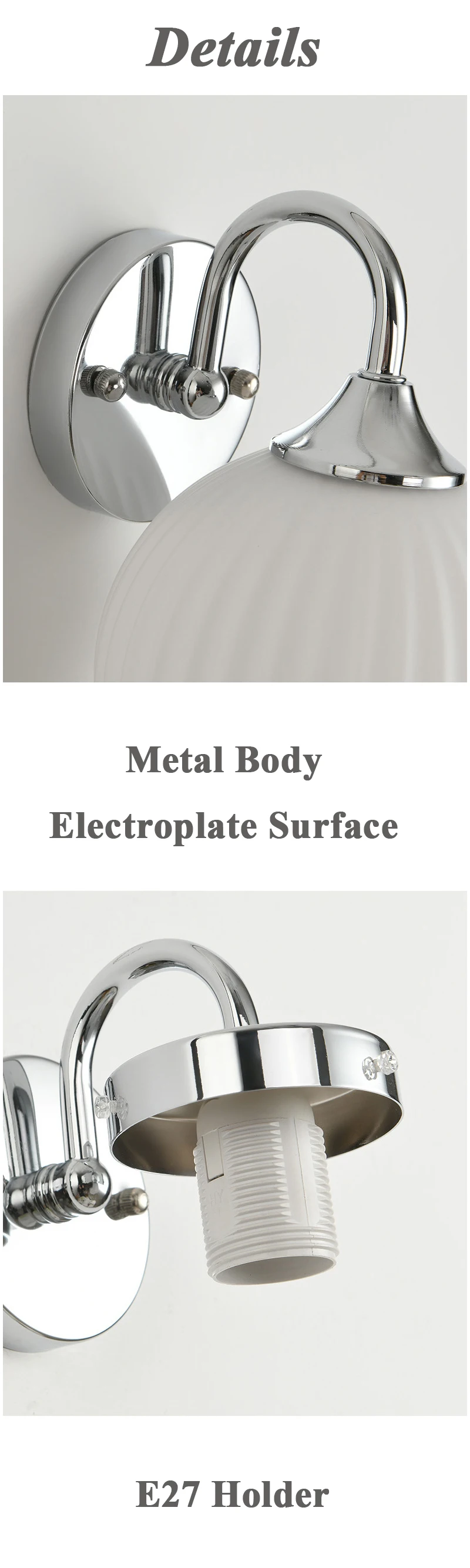 Modern Simple Soft Style Wall Lamp Metal Body Chrome Color Bedroom Decor Sconce Light LED Acrylic Lampshade Corridor Wall Lustre