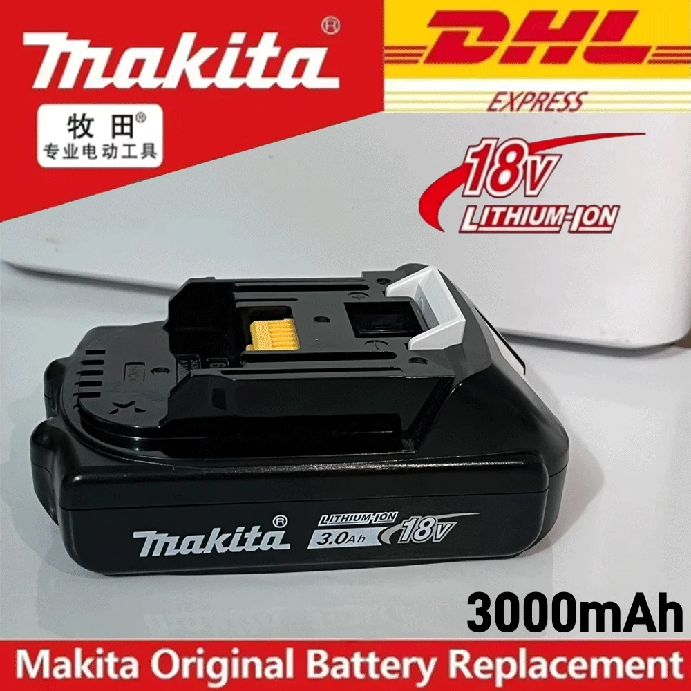 New Arrival 3000mAh 18V Replacement Battery For Makita BL1830 BL1850B BL1815 BL1860