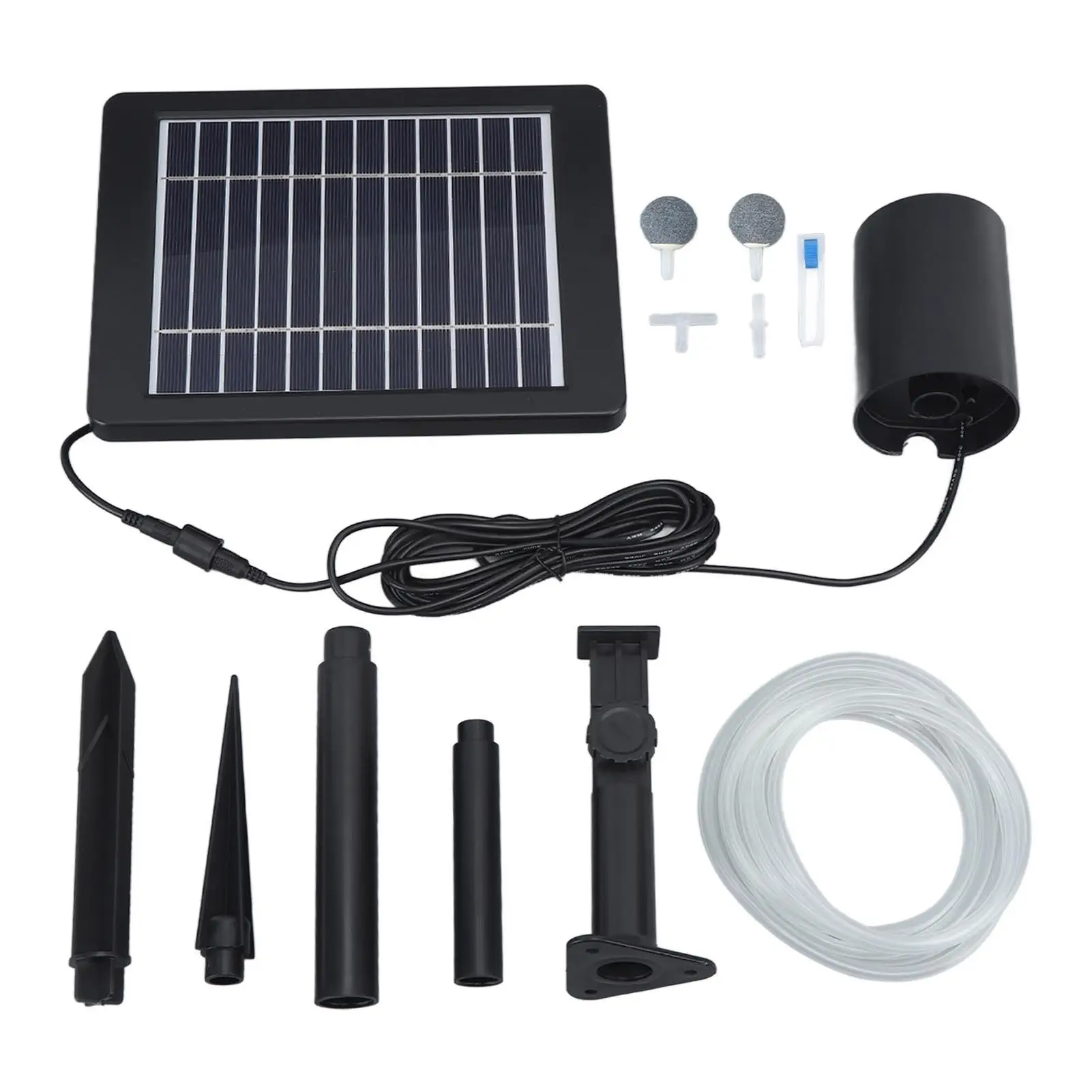 

2200mAh Solar Air Pump - 3 Modes, 6V 4W, Easy Installation for fishing & Multipurpose Use