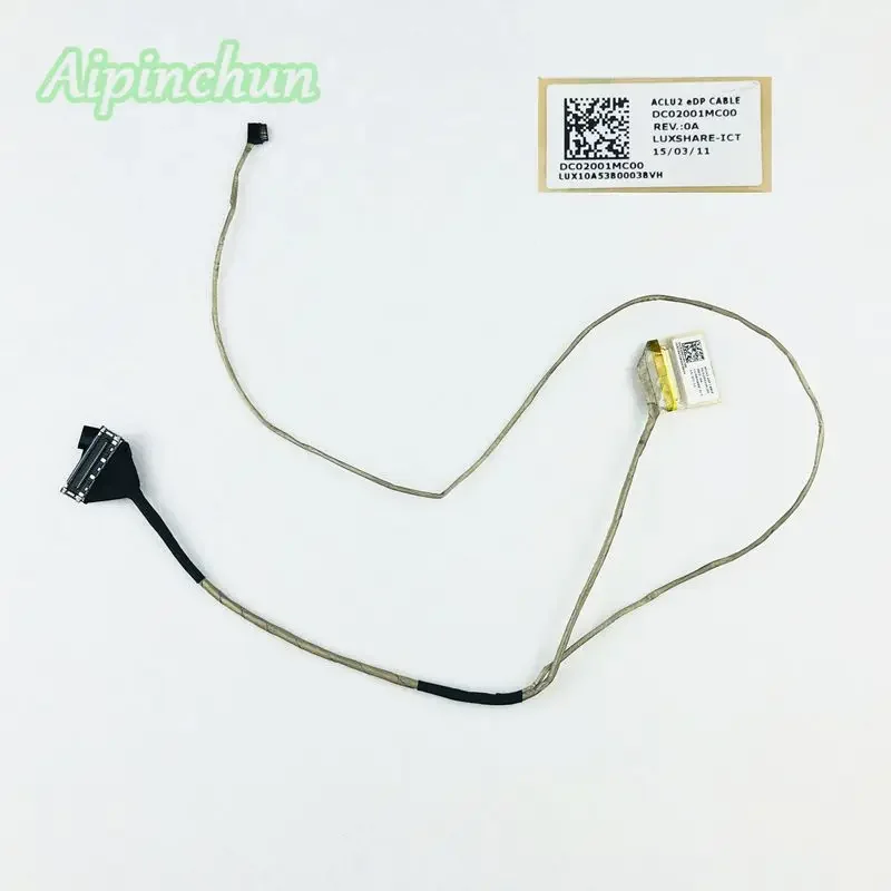 New ACLU2 eDP Cable For Lenovo IdeaPad G50-30 G50-70 G50-70A Z50-70 G50-45 Laptop LCD Flex Cable DC02001MC00