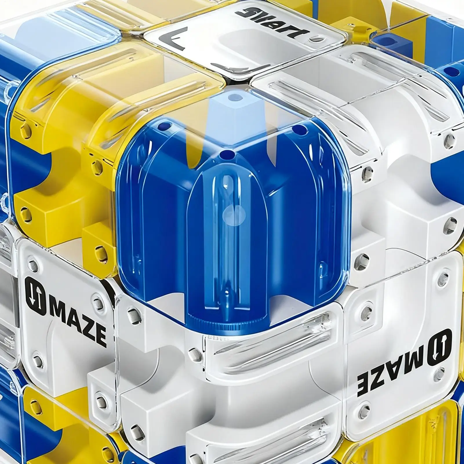 Laberinto 3D cubo mágico rompecabezas juguete laberinto bola rodante cubo mágico liberación estrés autismo ansiedad adultos niños alivio juguetes antiestrés