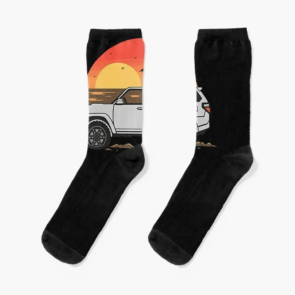 

4Runner Nation Hawaii Yotas Crew Socks kawaii cotton Men's fashionable Male Socks Women's