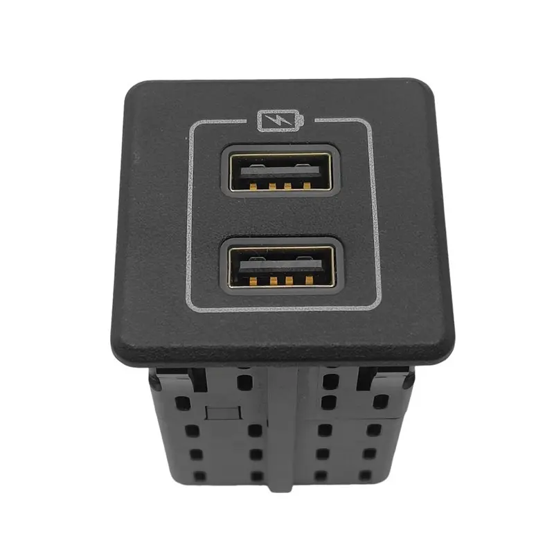 For Nissan MAXIMA TITAN 2015- 2025& 2013- 2021 PATHFINDER Compatible Dual USB Center Console USB Media Hub 284H3-9FT1A-T