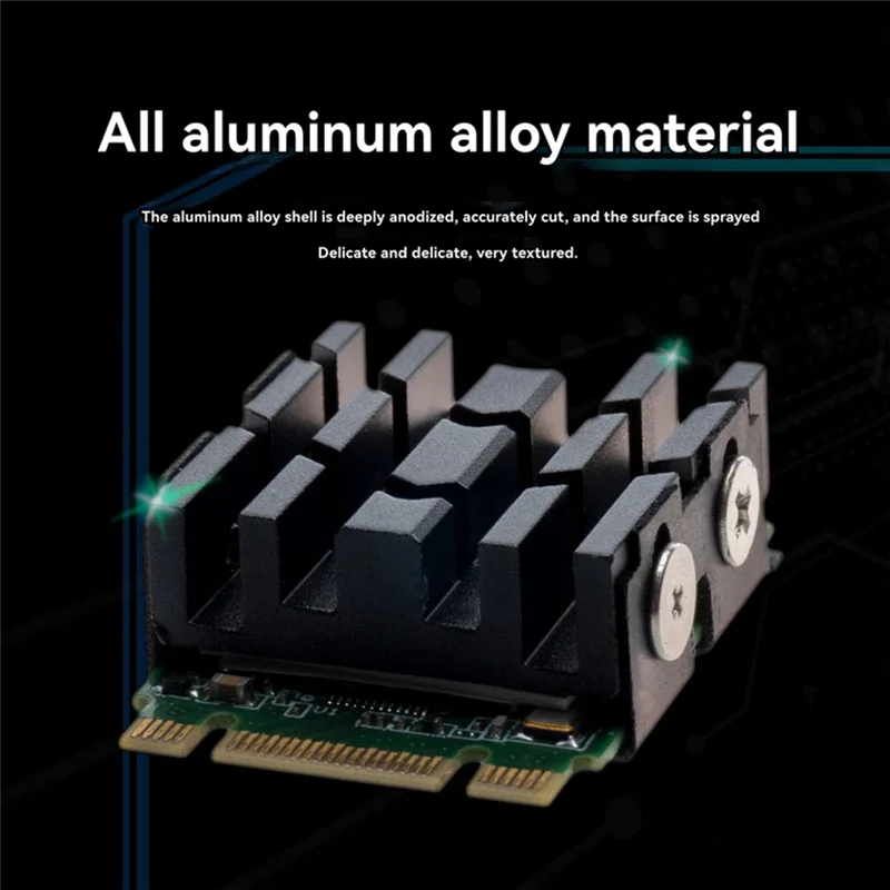 Superb M.2 2230 SSD Solid Disk Drive Radiators Fan SSD Heat Dissipation Pad For Desktop Computer 2230 SSD Fan Heatsink