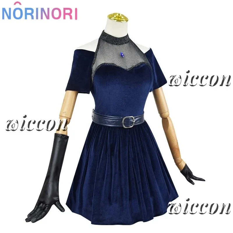 Мизи Косплей Одежда Парик Розовый Градиент Розовый Фиолетовый Длинные Волосы Костюм Микрофона Бархатная Юбка Аниме Инопланетянин Сценический Косплей Костюм