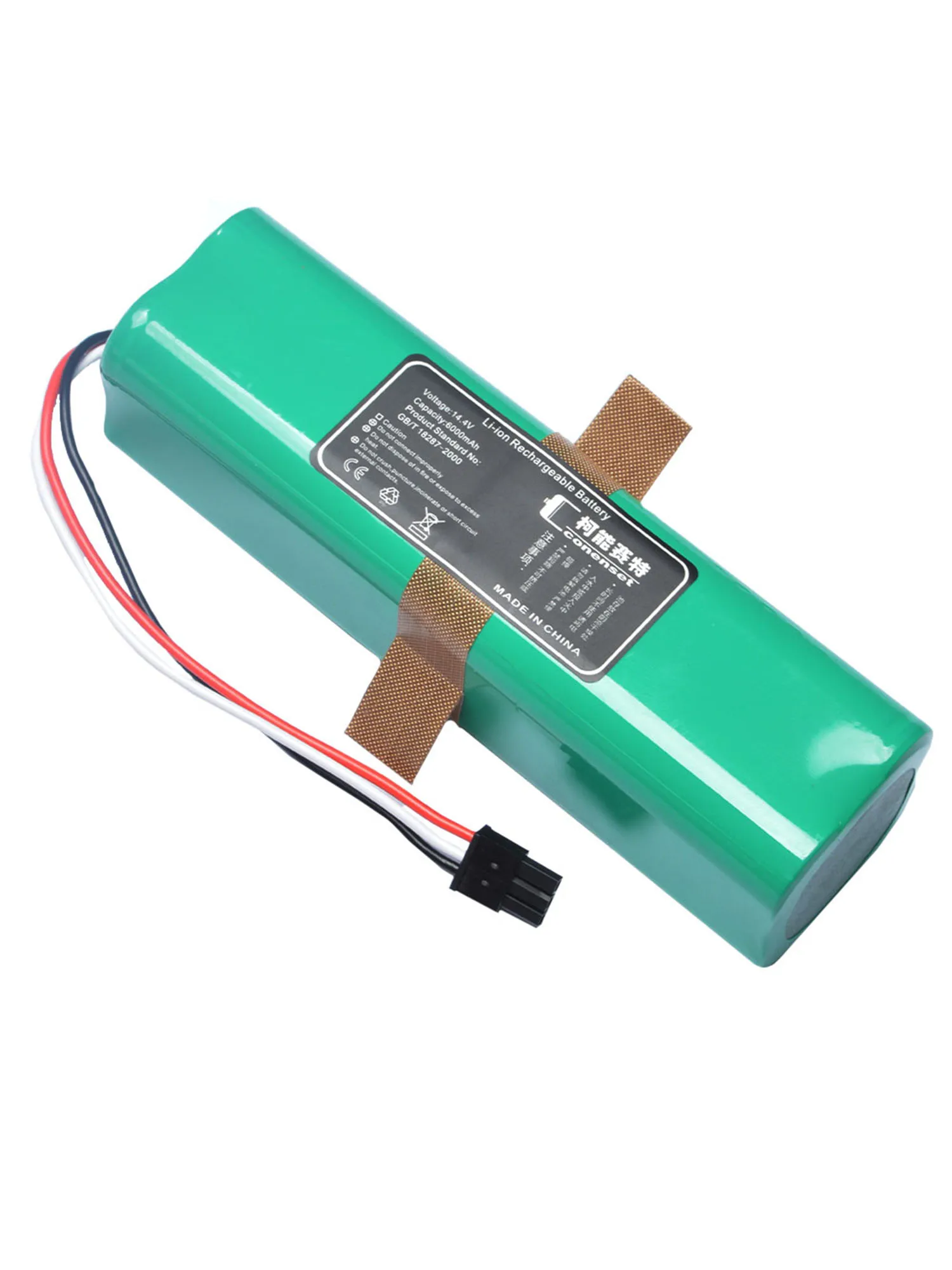 Bateria de substituição de 14.4v 6000mah para neabot q11 tosmoc t3 aspirador de pó robótico acessórios peças