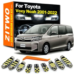 ZITWO Indoor Lamp For Toyota Voxy Noah Esquire AZR60 AZR65 ZRR70 ZRR75 ZRR80 ZWR80 2001-2021 LED Interior Dome Reading Light Kit