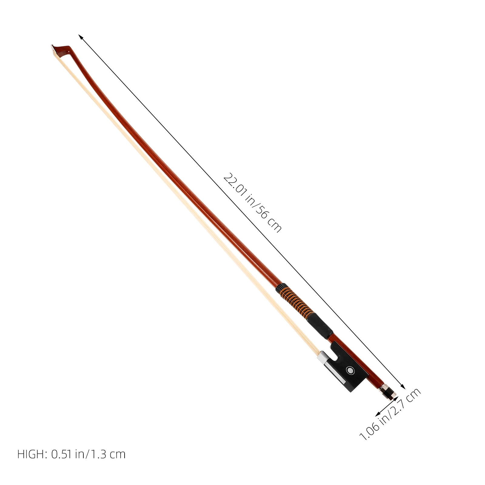 

Violin Bow Useful Beginner Tools Practical Horse Hair Students Practice Accessories Beginners Beginner's Horsehair