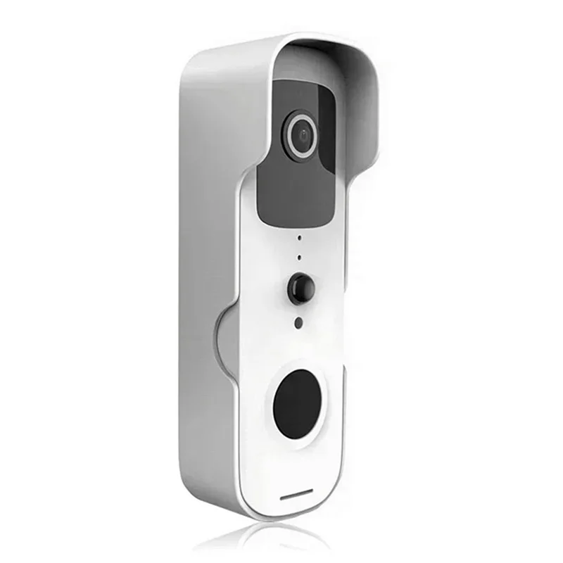 JABS-Tuya Campainha de vídeo inteligente à prova d'água Visão noturna Visor de porta 1080P FHD Câmera Digital Visual Intercom WIFI Campainha de porta