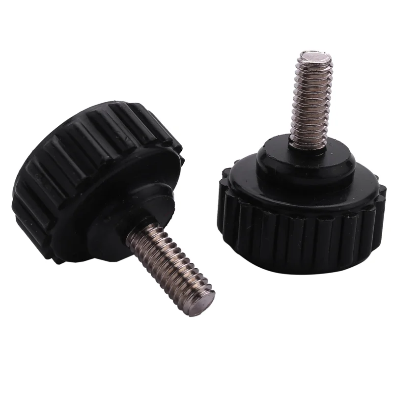 ABVG- X 10 مم برغي برأس مستدير على مسامير الإبهام مخرش لقط المقبض 8 قطع #2