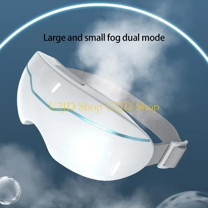 U2JD Rechargeable Eye Massager With Hot And Cold Steam Modes For Relaxation And Moisturizing
