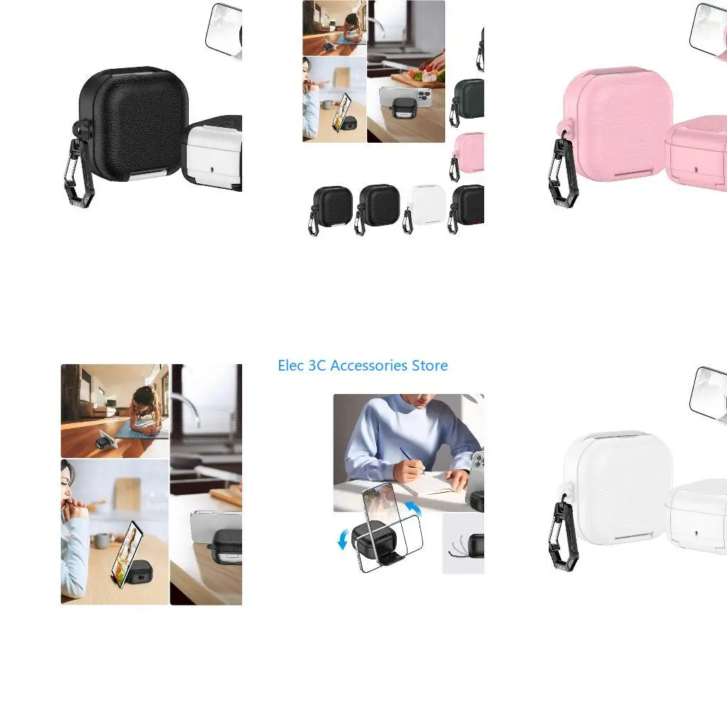 Y51A – coque en à mode, avec fonction support, parfaite pour les Buds 4 Buds 4 professionnels